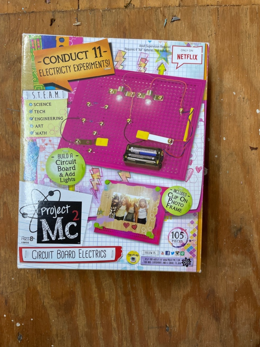 Project MC2 Circuit Board Electrics Kit - Hot Pink Circuit Board
